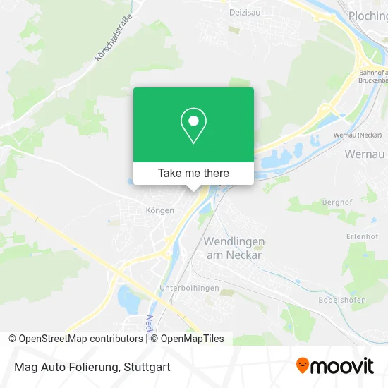 Mag Auto Folierung map