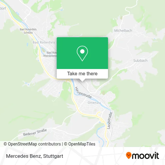 Mercedes Benz map
