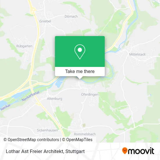Lothar Ast Freier Architekt map