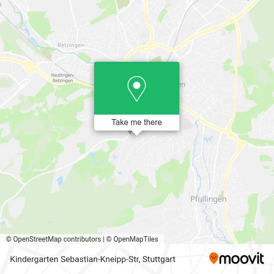 Kindergarten Sebastian-Kneipp-Str map