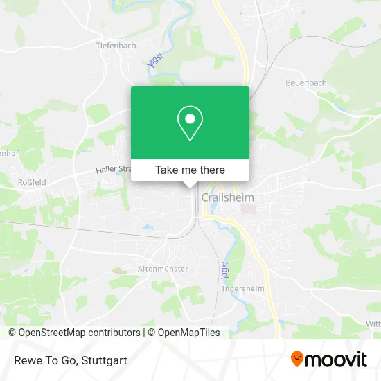 Rewe To Go map