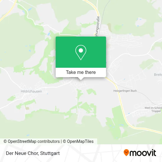 Der Neue Chor map