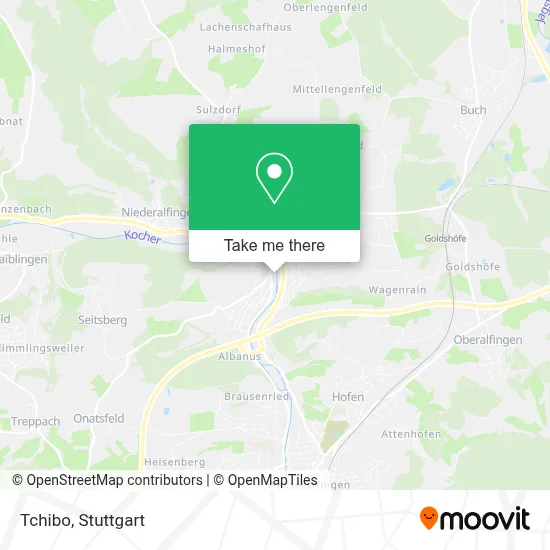 Tchibo map