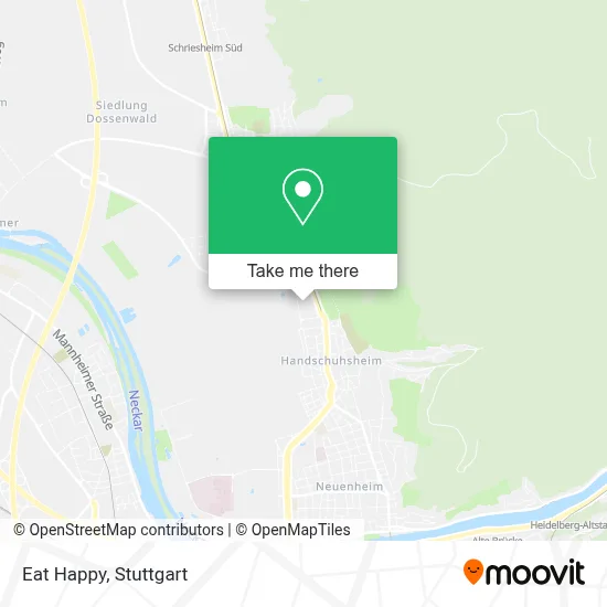Eat Happy map