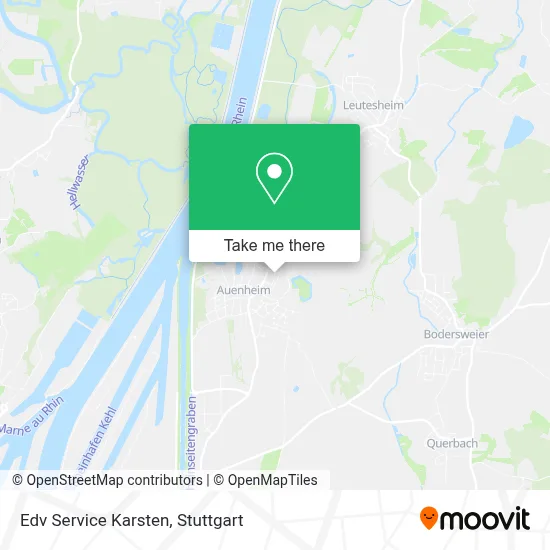 Edv Service Karsten map