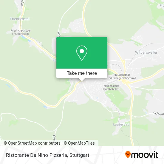 Ristorante Da Nino Pizzeria map