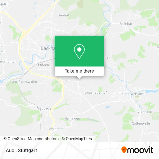 Audi map