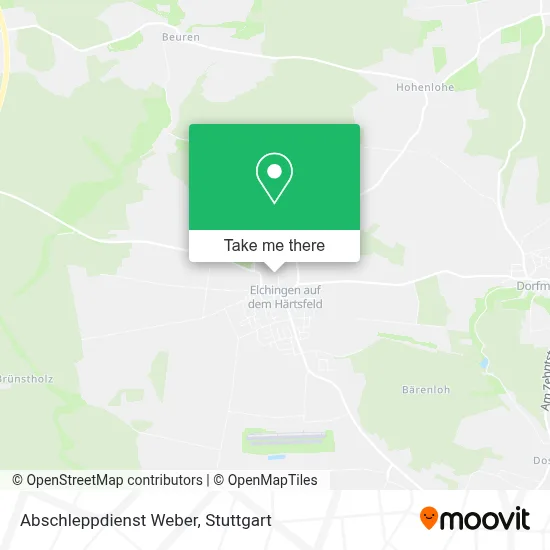 Abschleppdienst Weber map