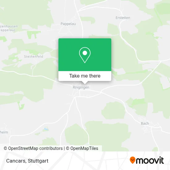Cancars map