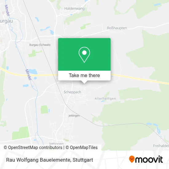 Rau Wolfgang Bauelemente map