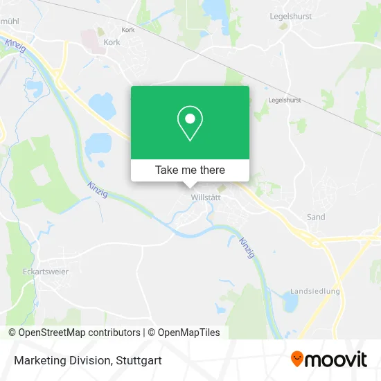 Marketing Division map