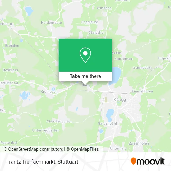 Frantz Tierfachmarkt map