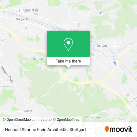 Neuhold Simone Freie Architektin map
