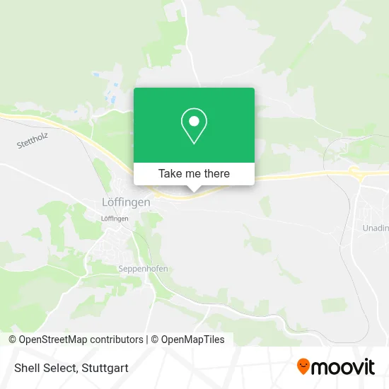 Shell Select map
