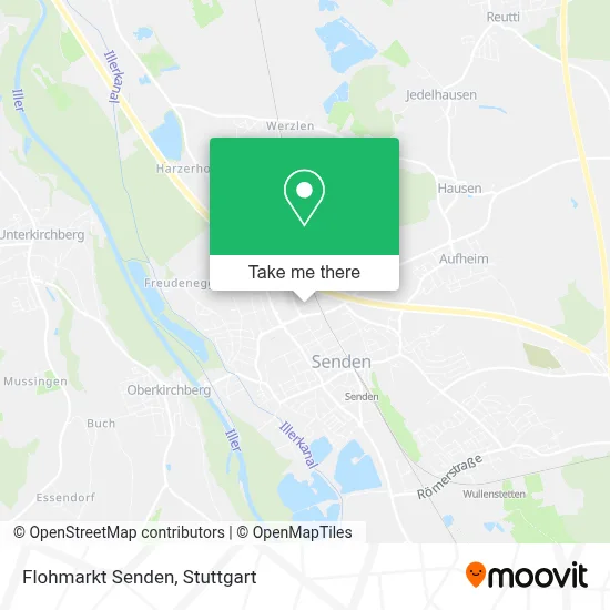 Flohmarkt Senden map