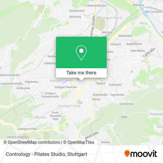 Contrology - Pilates Studio map