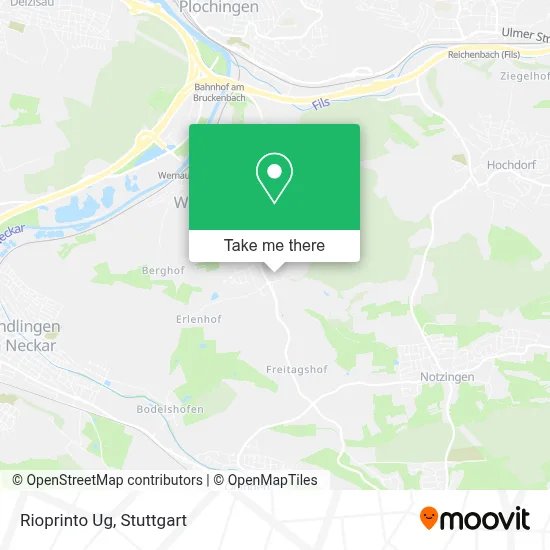 Rioprinto Ug map