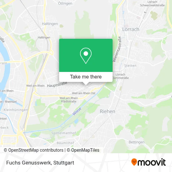 Fuchs Genusswerk map
