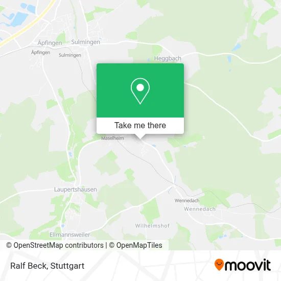 Ralf Beck map