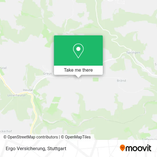 Ergo Versicherung map