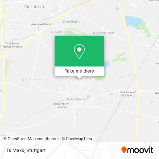 Tk Maxx map