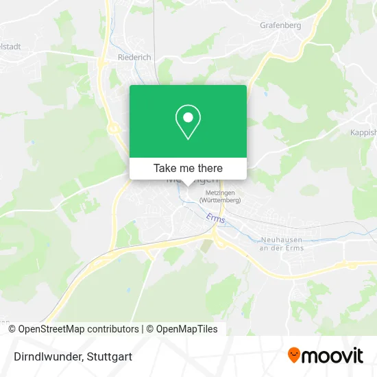 Dirndlwunder map