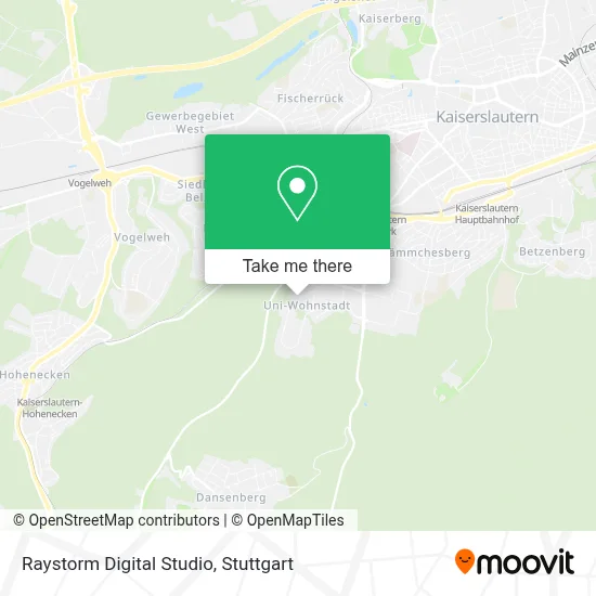 Raystorm Digital Studio map