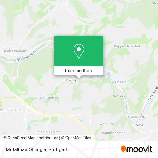 Metallbau Ohlinger map