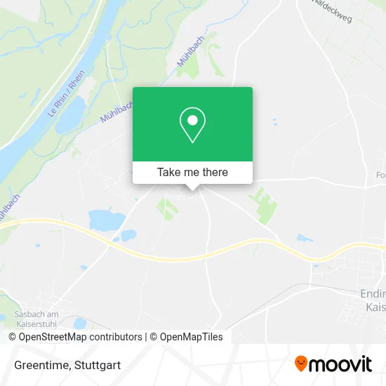 Greentime map