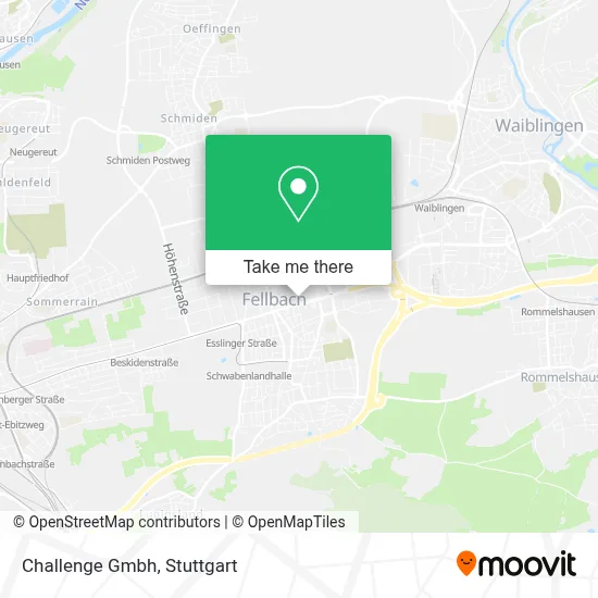 Challenge Gmbh map