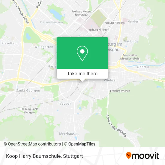 Koop Harry Baumschule map