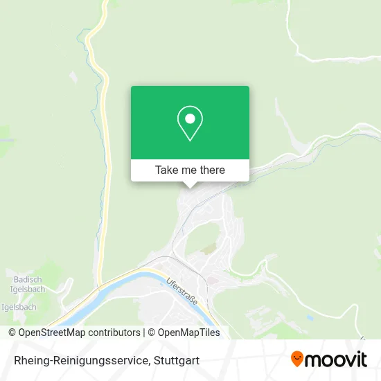Rheing-Reinigungsservice map