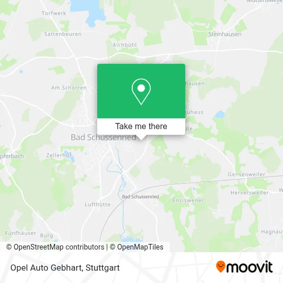 Opel Auto Gebhart map