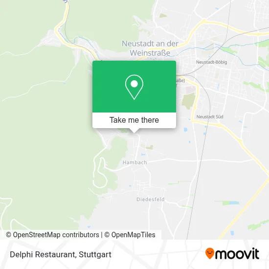 Restaurant Delphi map