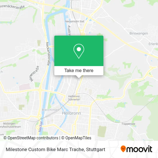 Milestone Custom Bike Marc Trache map