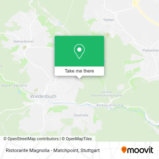 Ristorante Magnolia - Matchpoint map
