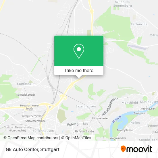 Gk Auto Center map