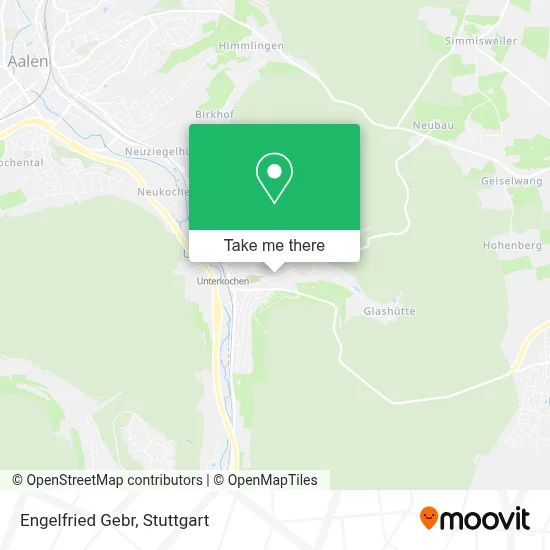 Engelfried Gebr map