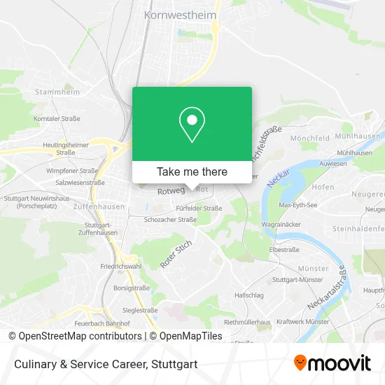 Culinary & Service Career map