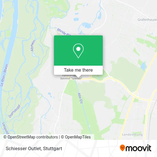 Schiesser Outlet map