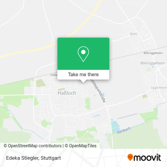 Edeka Stiegler map