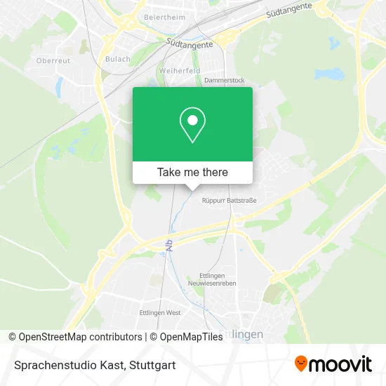 Sprachenstudio Kast map