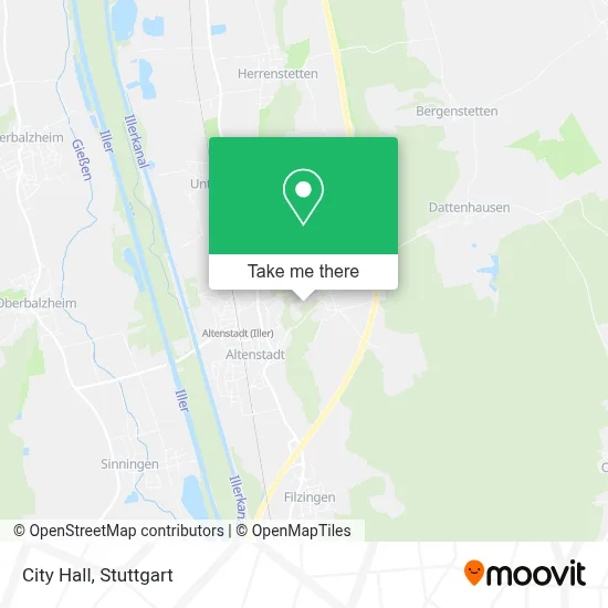 Rathaus map