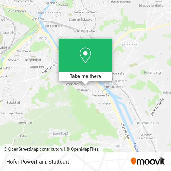Hofer Powertrain map