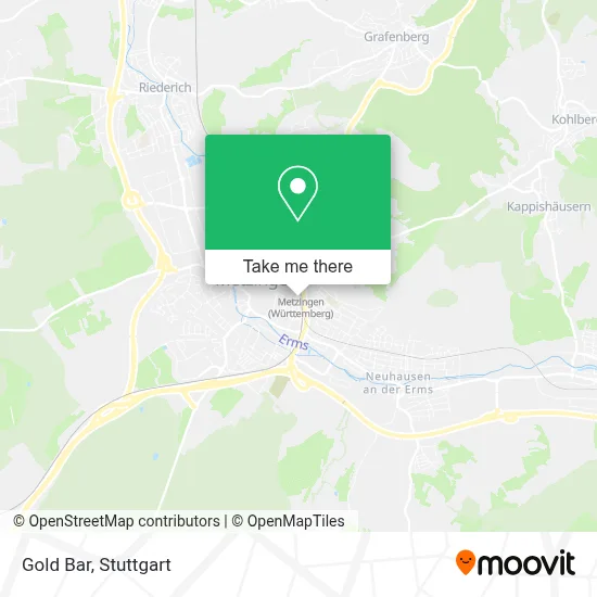 Gold Bar map