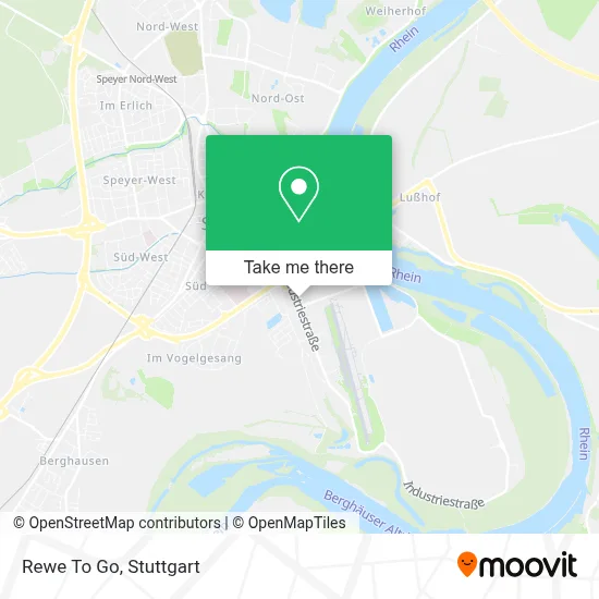 Rewe To Go map
