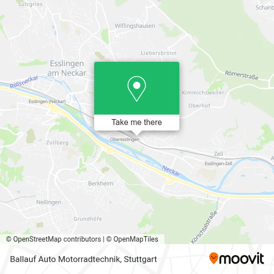 Ballauf Auto Motorradtechnik map