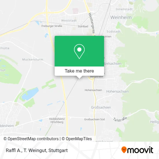 Raffl A., T. Weingut map