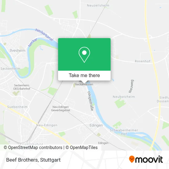 Beef Brothers map