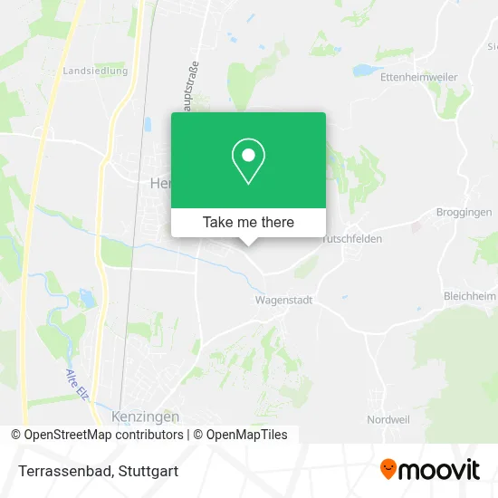 Terrassenbad map
